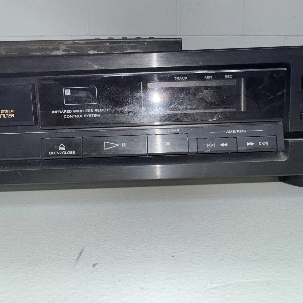 Vintage Sony Compact Disc Player CDP-390 USED Untested